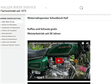 Tablet Screenshot of motorradreparatur-hall.de